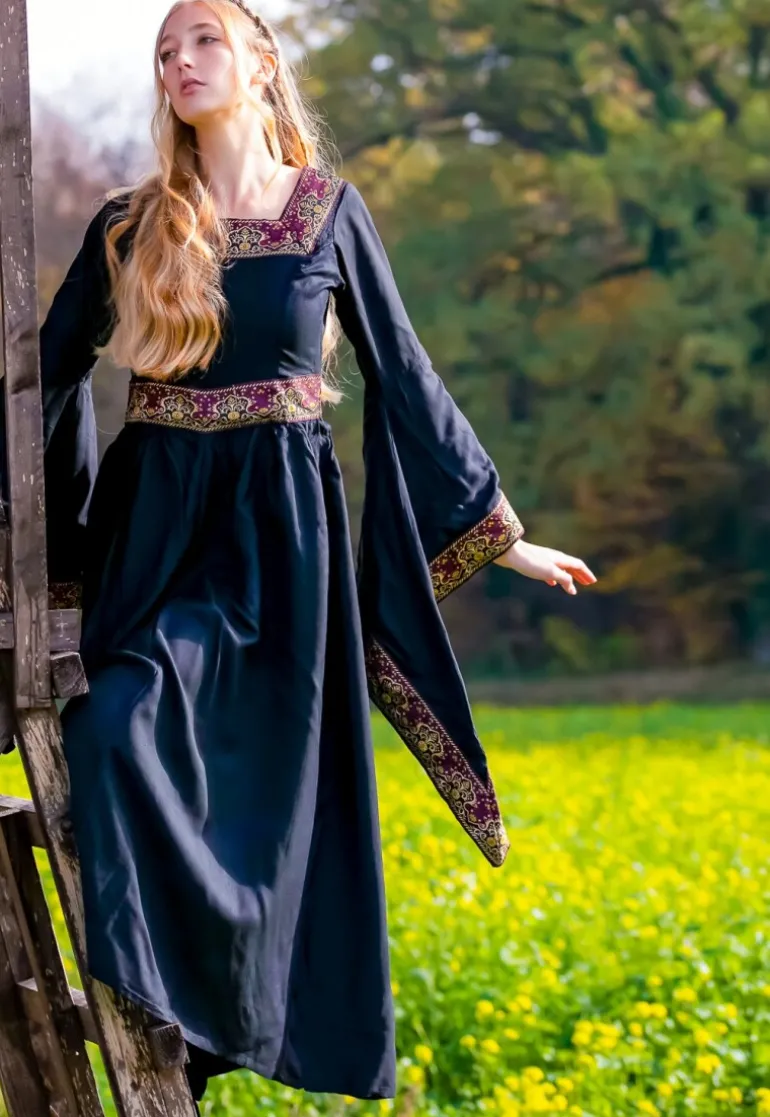 Leonardo Carbone Edles Viskose Kleid | Damen Kleider