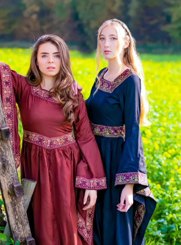 Leonardo Carbone Edles Viskose Kleid | Damen Kleider