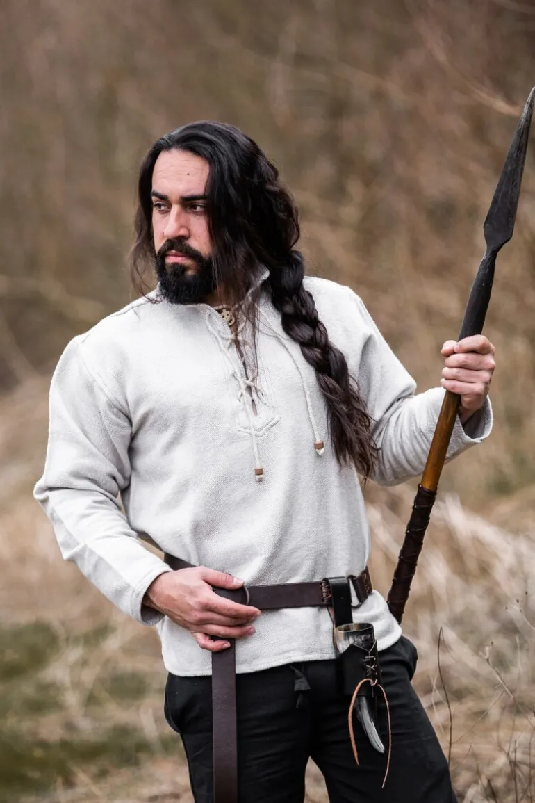 Leonardo Carbone Handgewebtes Baumwoll-Hemd "Ingolf" | Herren Hemden