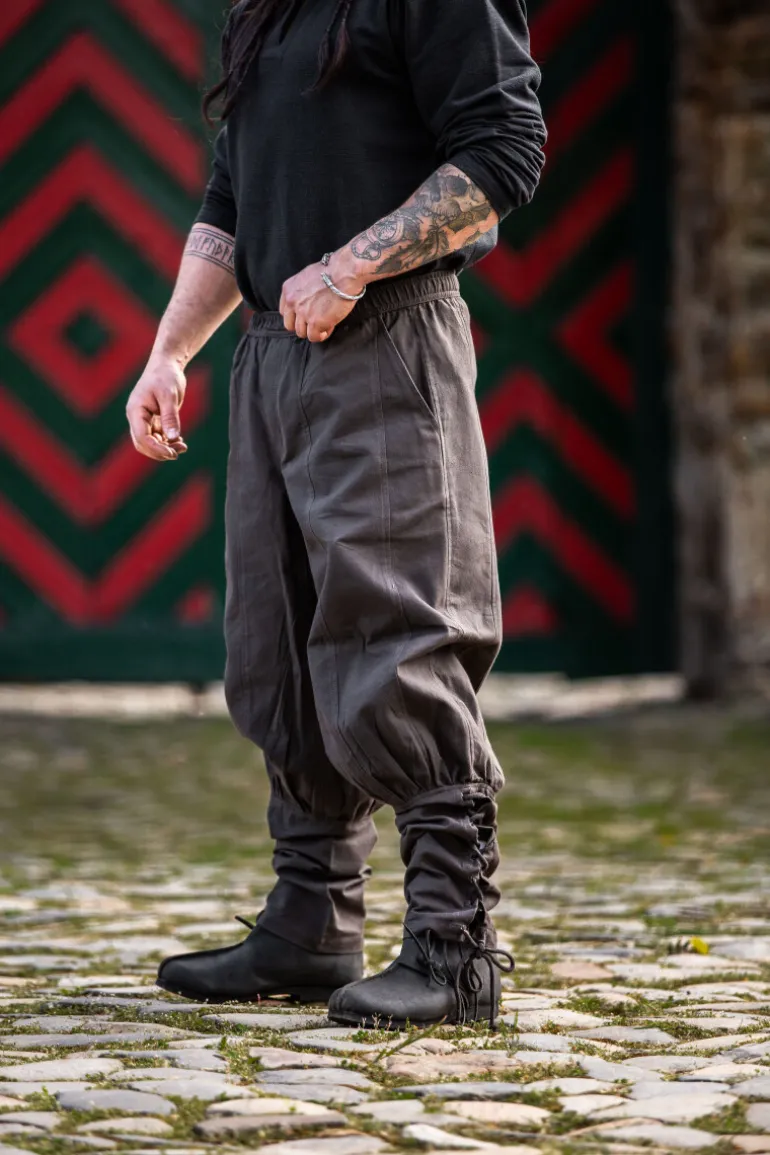 Leonardo Carbone Hose "Tiago" mit Beinschnürung | Herren Hosen