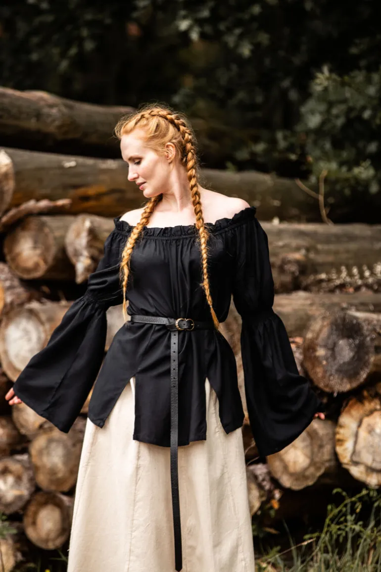 Leonardo Carbone Klassische Mittelalterbluse "Emma" | Damen Blusen