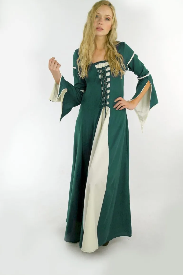 Leonardo Carbone Kleid mit Trompetenärmeln "Larissa" | Damen Kleider