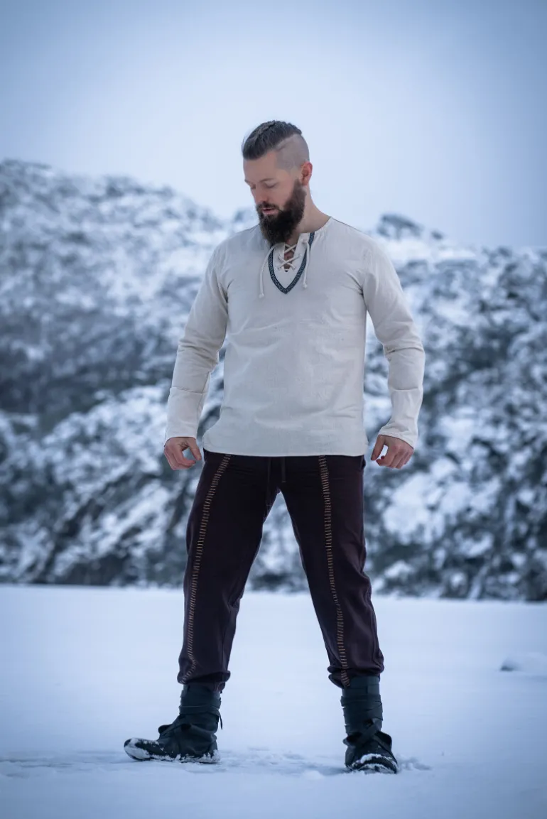 Leonardo Carbone Mittelalter Hemd "Elfriede" | Damen Blusen | Hemden