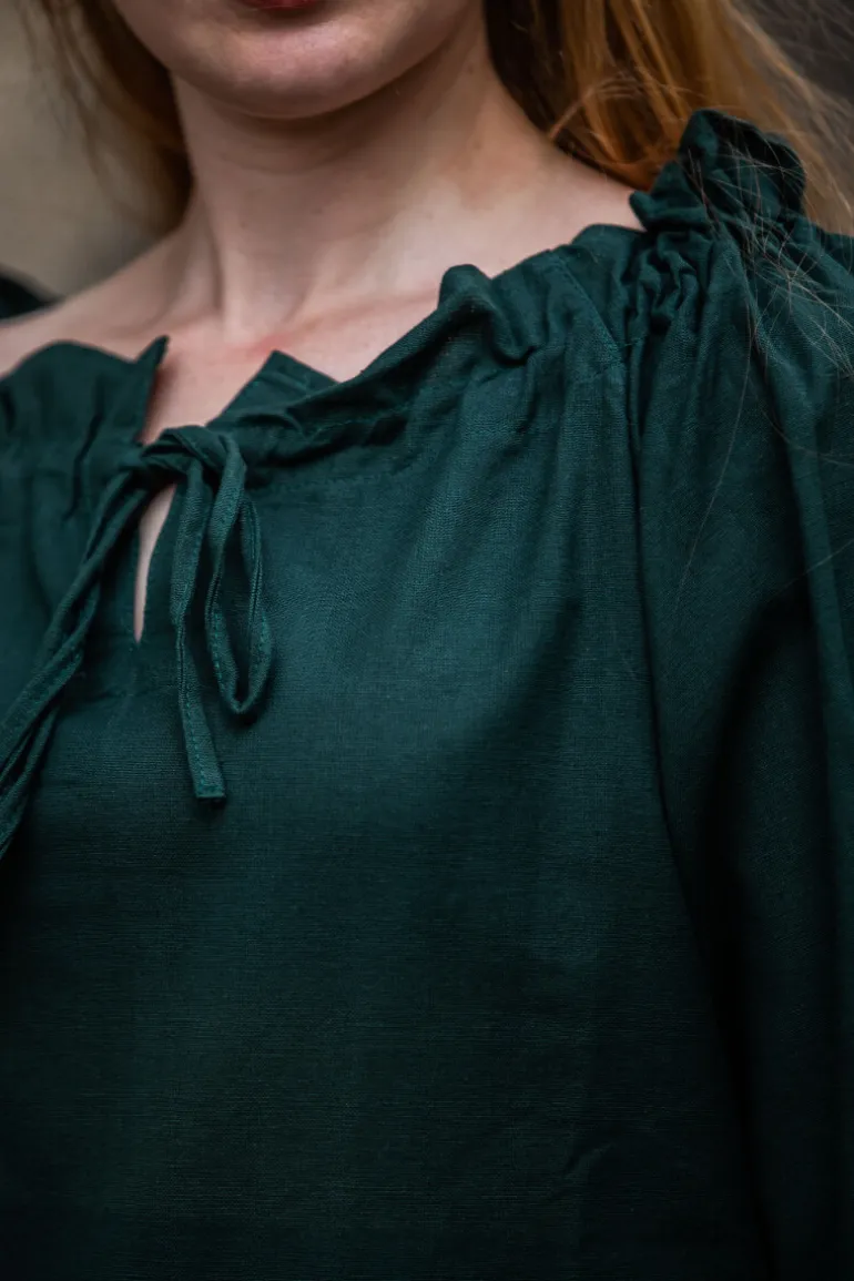 mittelalterbluse_morgan_grn_8.webp Leonardo Carbone Mittelalterbluse "Morgan" | Damen Blusen