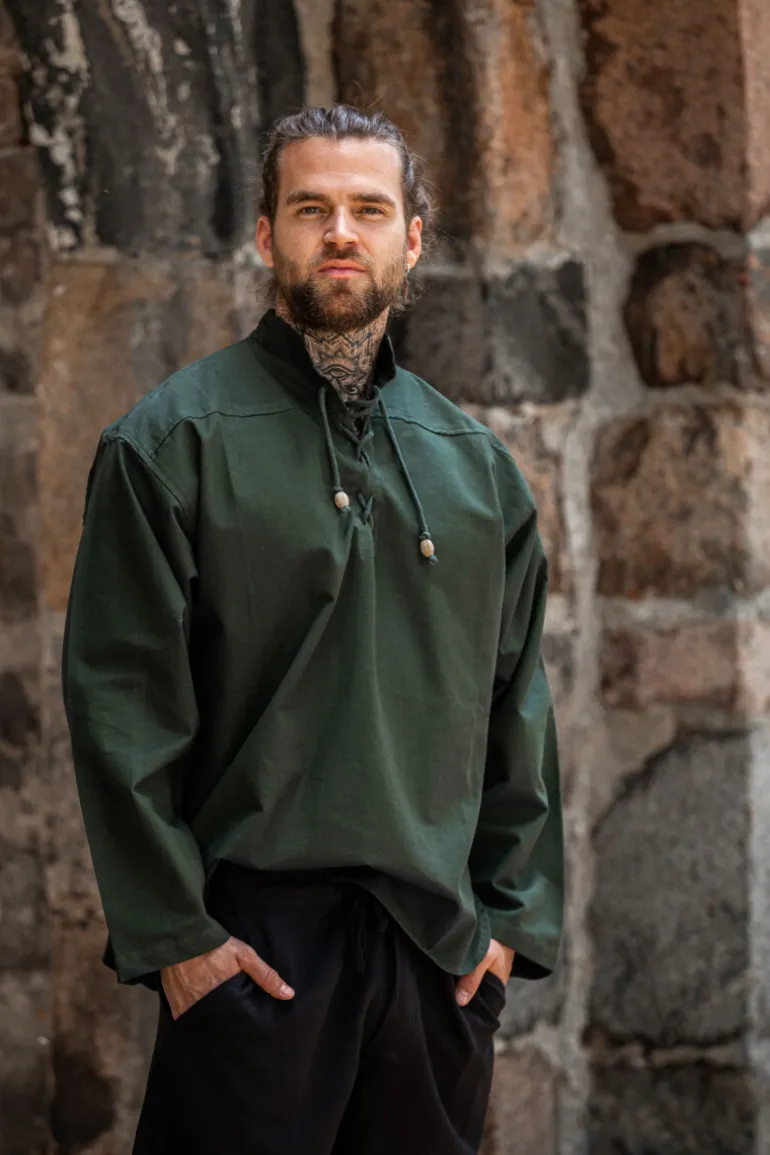 Leonardo Carbone Mittelalterhemd "Ansbert" | Herren Hemden