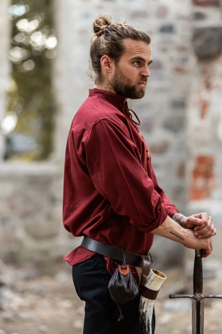 Leonardo Carbone Mittelalterhemd "Ansbert" | Herren Hemden