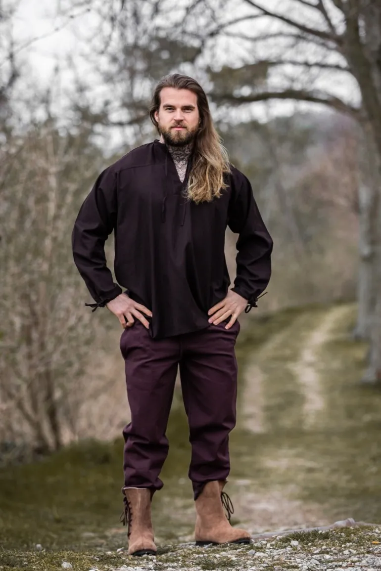 Leonardo Carbone Mittelalterhemd "Bartholomeus" | Herren Hemden