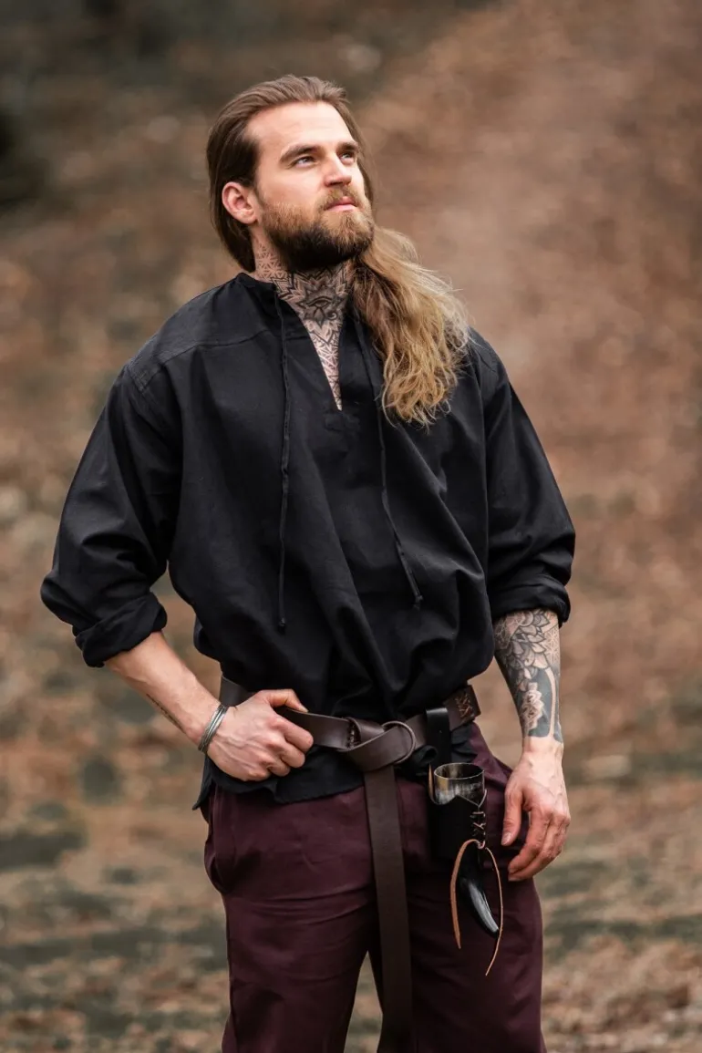 Leonardo Carbone Mittelalterhemd "Bartholomeus" | Herren Hemden