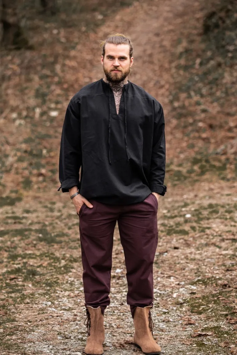 Leonardo Carbone Mittelalterhemd "Bartholomeus" | Herren Hemden