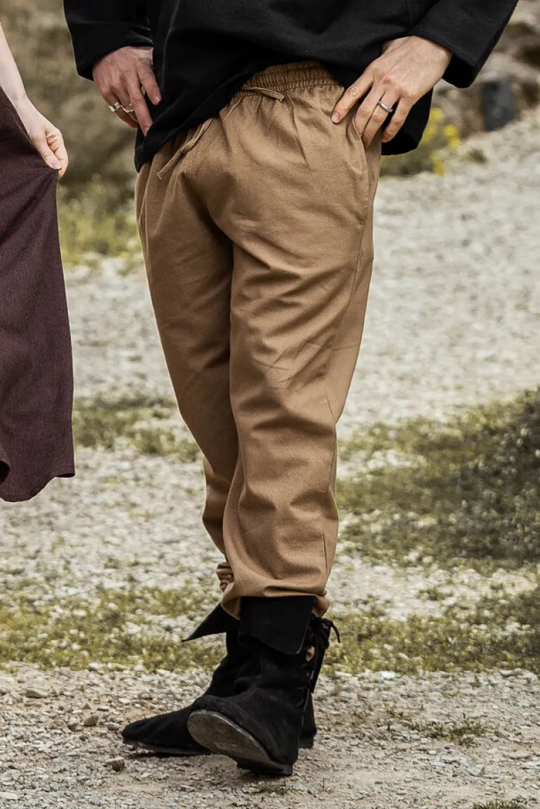 Leonardo Carbone Mittelalterhose "Arvo" Sand | Herren Hosen
