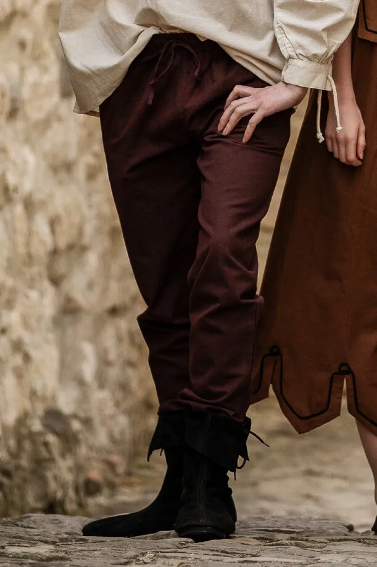 Leonardo Carbone Mittelalter-Hose mit Gummizug "Veit" | Herren Hosen