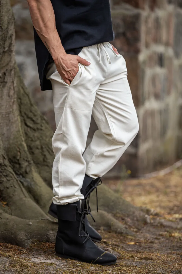 Leonardo Carbone Mittelalter-Hose mit Gummizug "Veit" | Herren Hosen