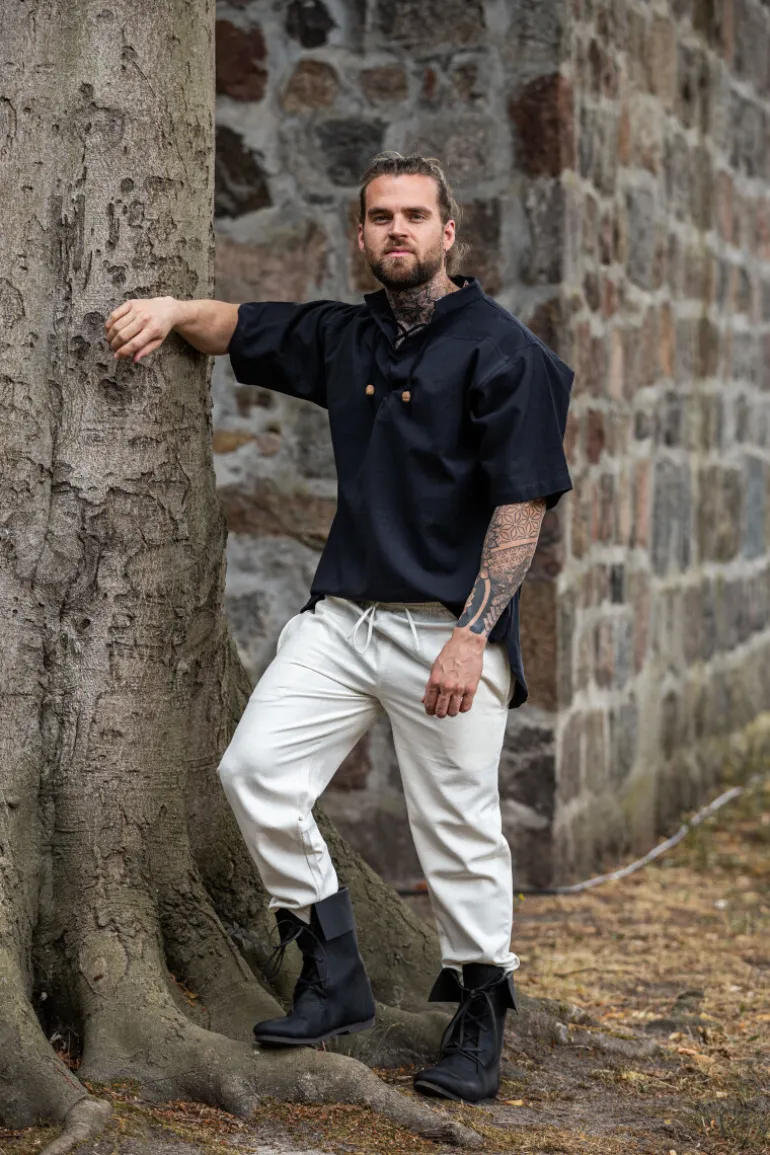 Leonardo Carbone Mittelalter-Hose mit Gummizug "Veit" | Herren Hosen