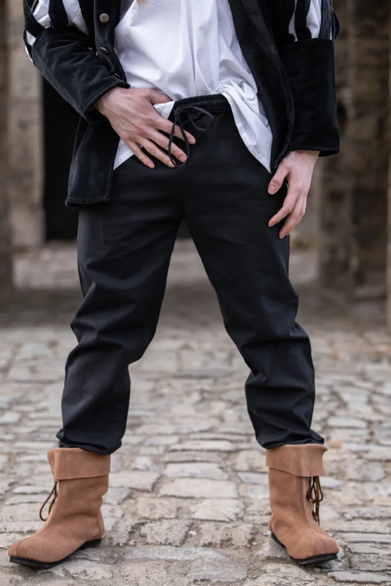 Leonardo Carbone Mittelalter-Hose mit Gummizug "Veit" | Herren Hosen