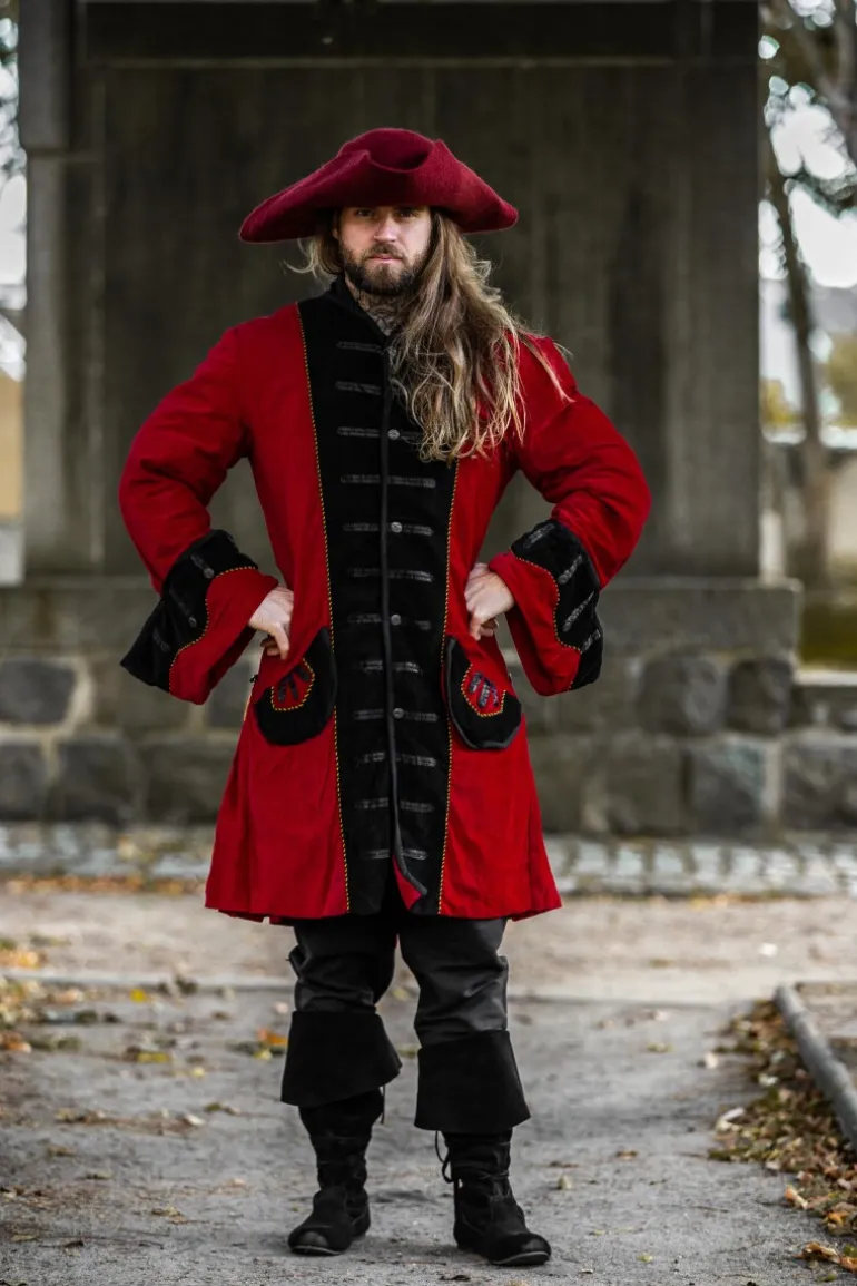 Leonardo Carbone Piraten Gehrock "Jack" | Herren Westen / Jacken