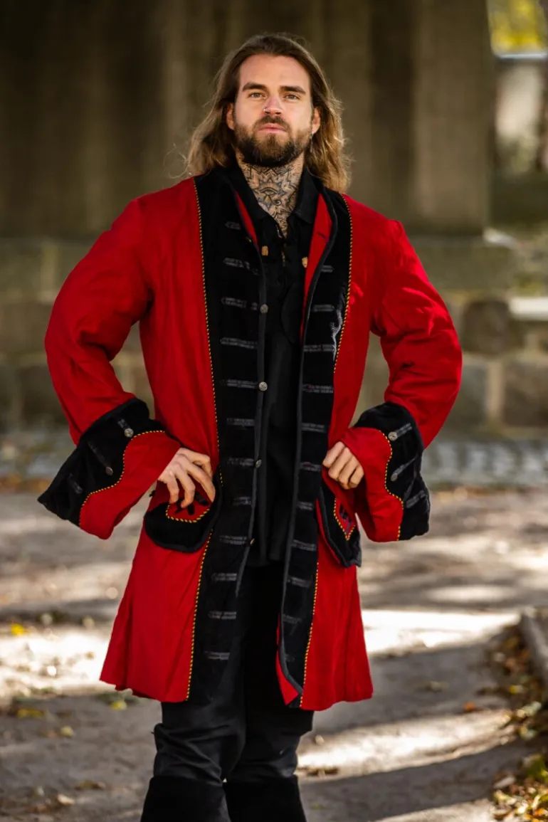 Leonardo Carbone Piraten Gehrock "Jack" | Herren Westen / Jacken
