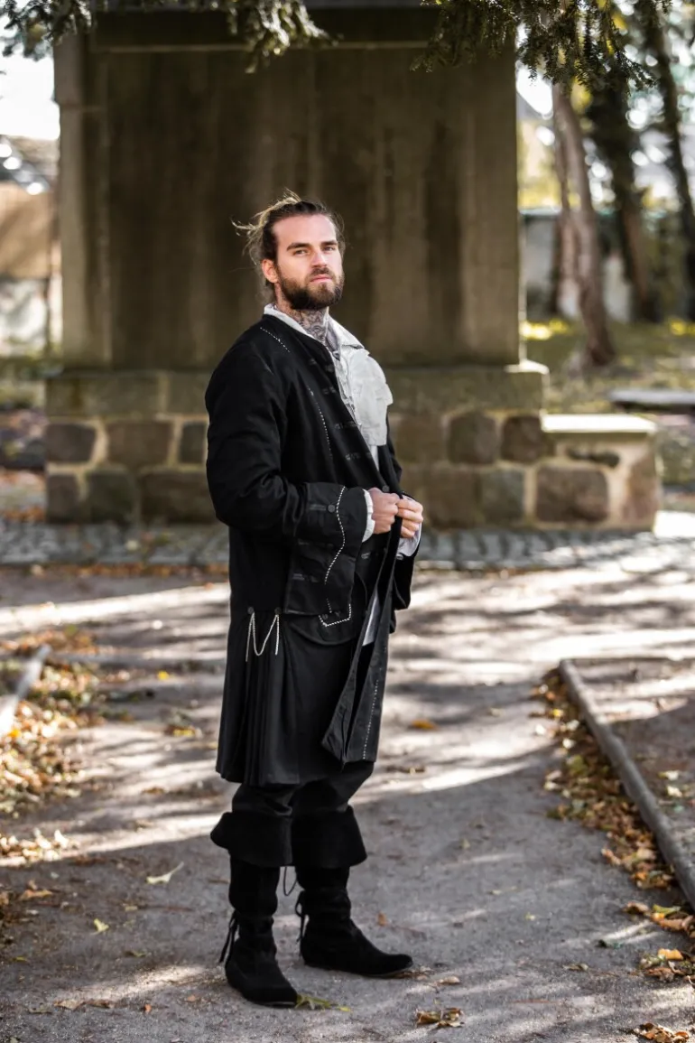 Leonardo Carbone Piraten-Gehrock "Edward" | Herren Westen / Jacken