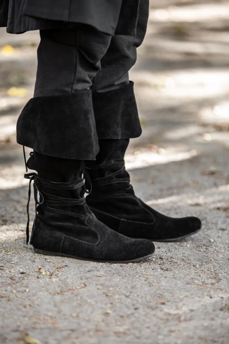 Leonardo Carbone Piratenstiefel aus Wildleder "Geoffrey" | Schuhe
