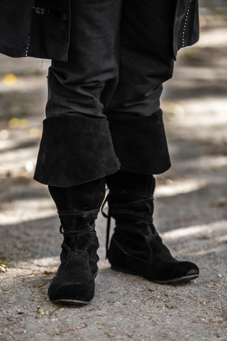 Leonardo Carbone Piratenstiefel aus Wildleder "Geoffrey" | Schuhe