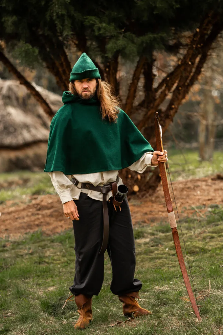 Leonardo Carbone Robin Hood-Hut Grün | Herren Kopfbedeckungen