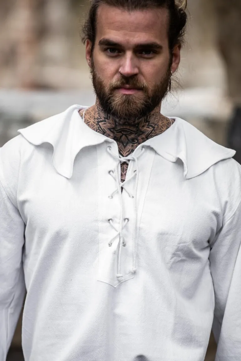 Leonardo Carbone Rundkragenhemd "Athos" | Herren Hemden