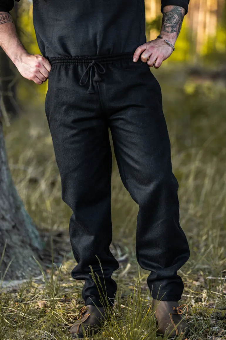 Leonardo Carbone Rustikale Wollhose "Harald" | Herren Hosen