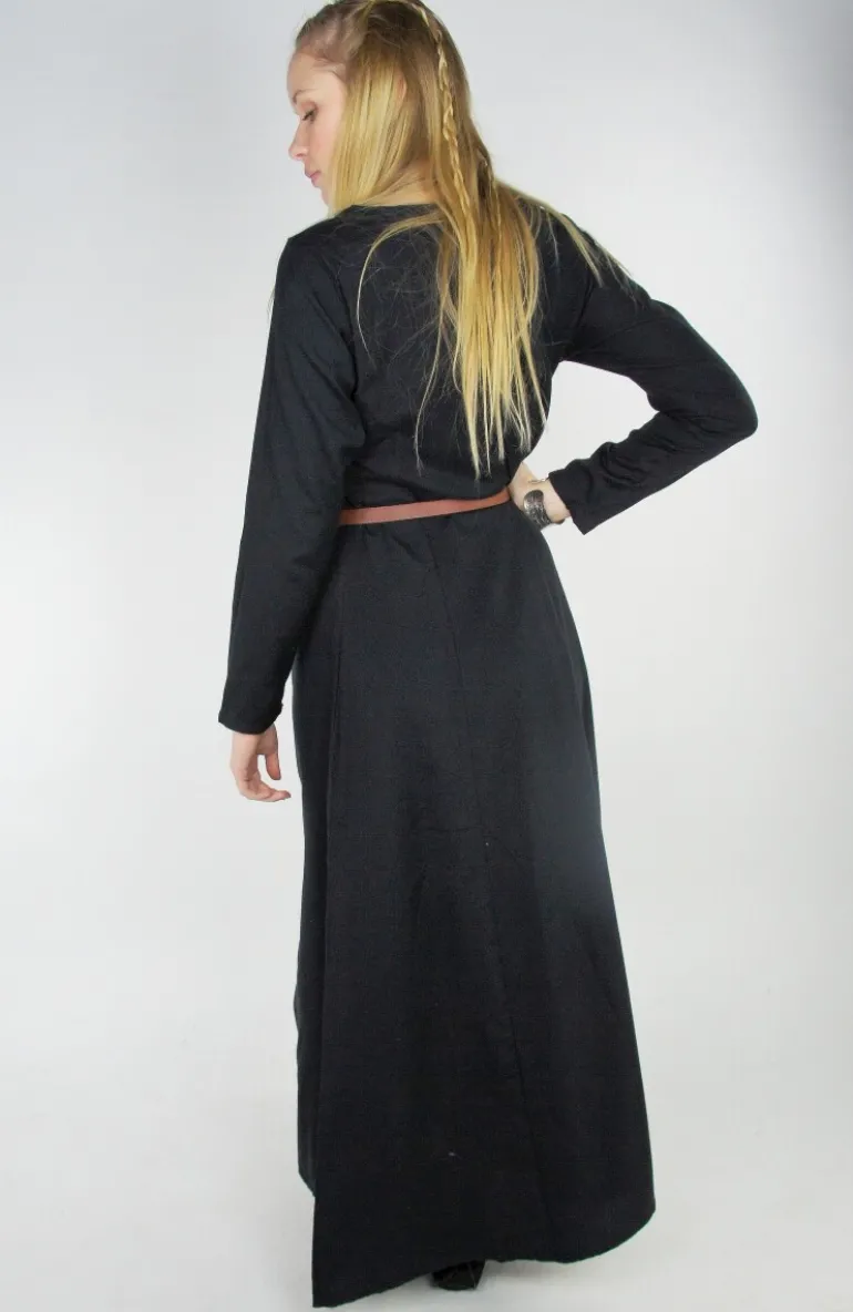 Leonardo Carbone Schlichtes Wikinger Unterkleid "Scarlet" | Damen Kleider