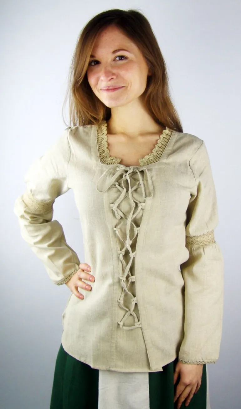 Leonardo Carbone Schnürbluse "Emmi" farben | Damen Blusen