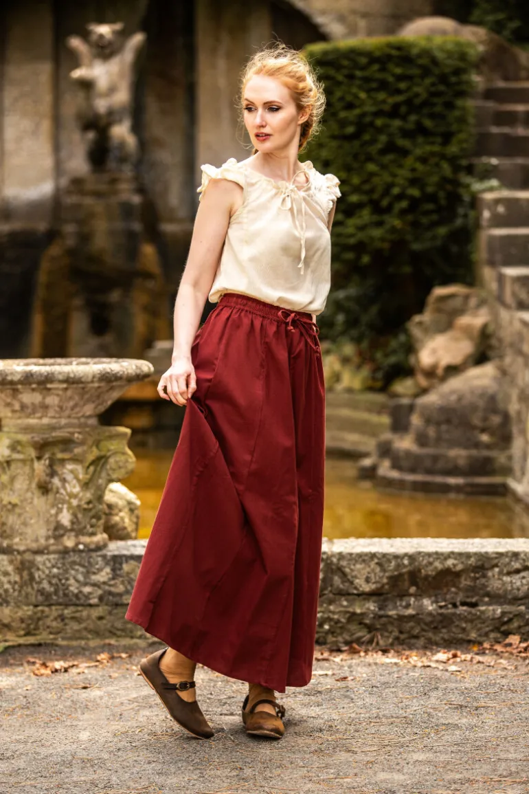 Leonardo Carbone Sommerbluse mit Rüsche "Lotte" | Damen Blusen