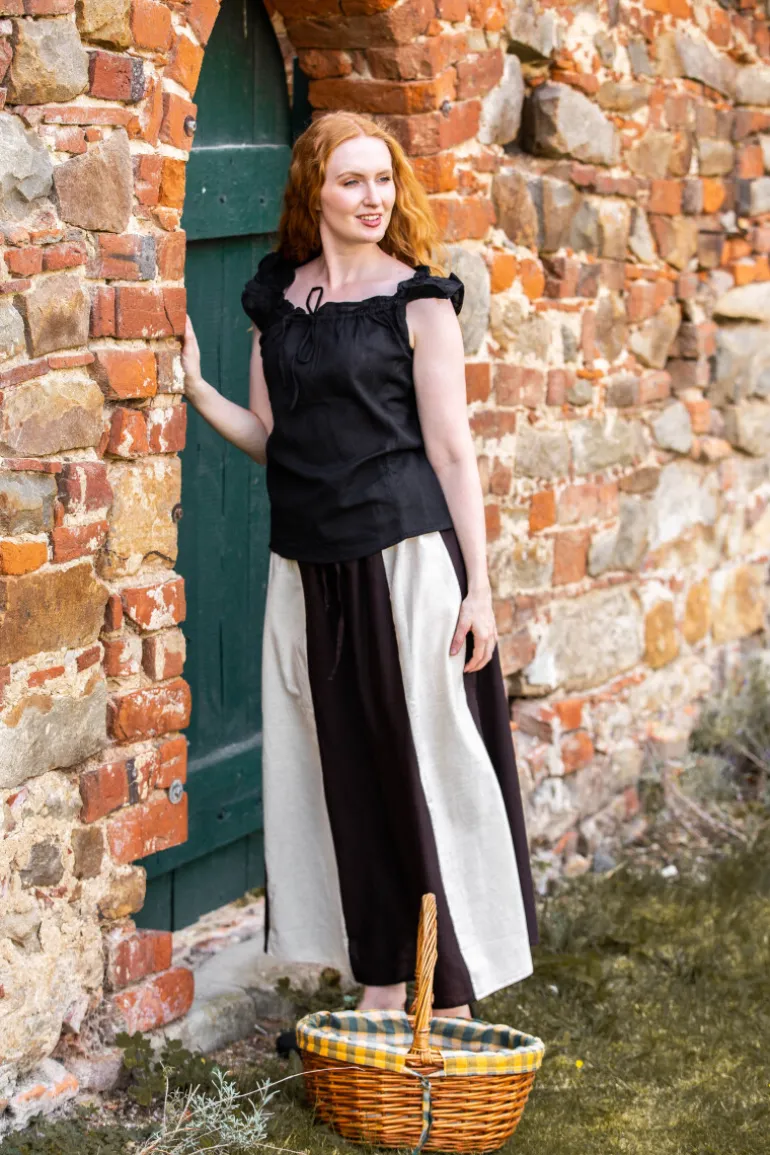 Leonardo Carbone Sommerbluse mit Rüsche "Lotte" | Damen Blusen