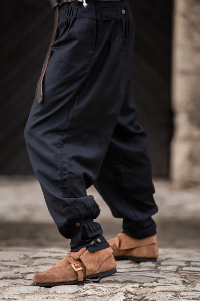 Leonardo Carbone Weite Mittelalter-Hose "Eckart" | Herren Hosen