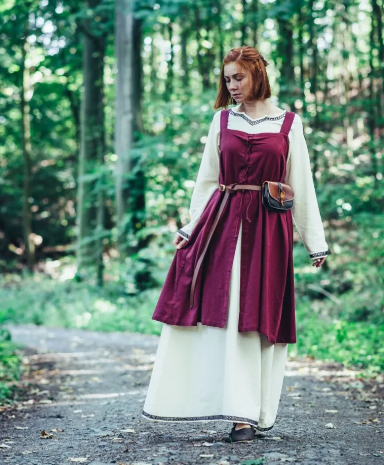 Leonardo Carbone Wikinger Überkleid "Inka" | Damen Schürzen / Überkleider