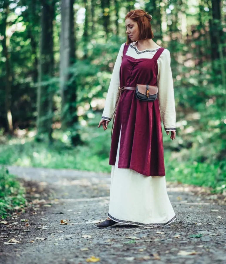 Leonardo Carbone Wikinger Überkleid "Inka" | Damen Schürzen / Überkleider