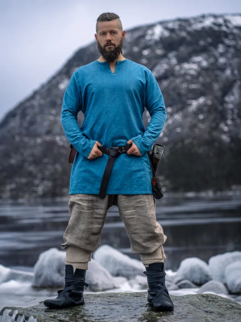 Leonardo Carbone Wikinger Leinentunika "Ragnar" | Herren Tuniken