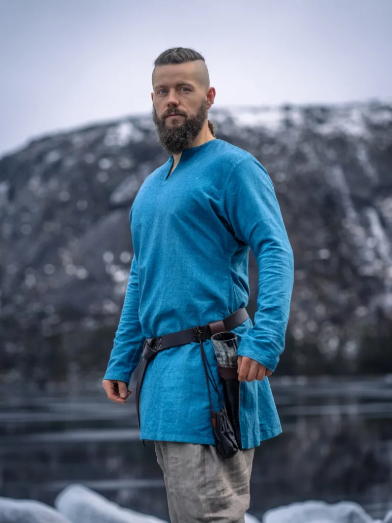 Leonardo Carbone Wikinger Leinentunika "Ragnar" | Herren Tuniken
