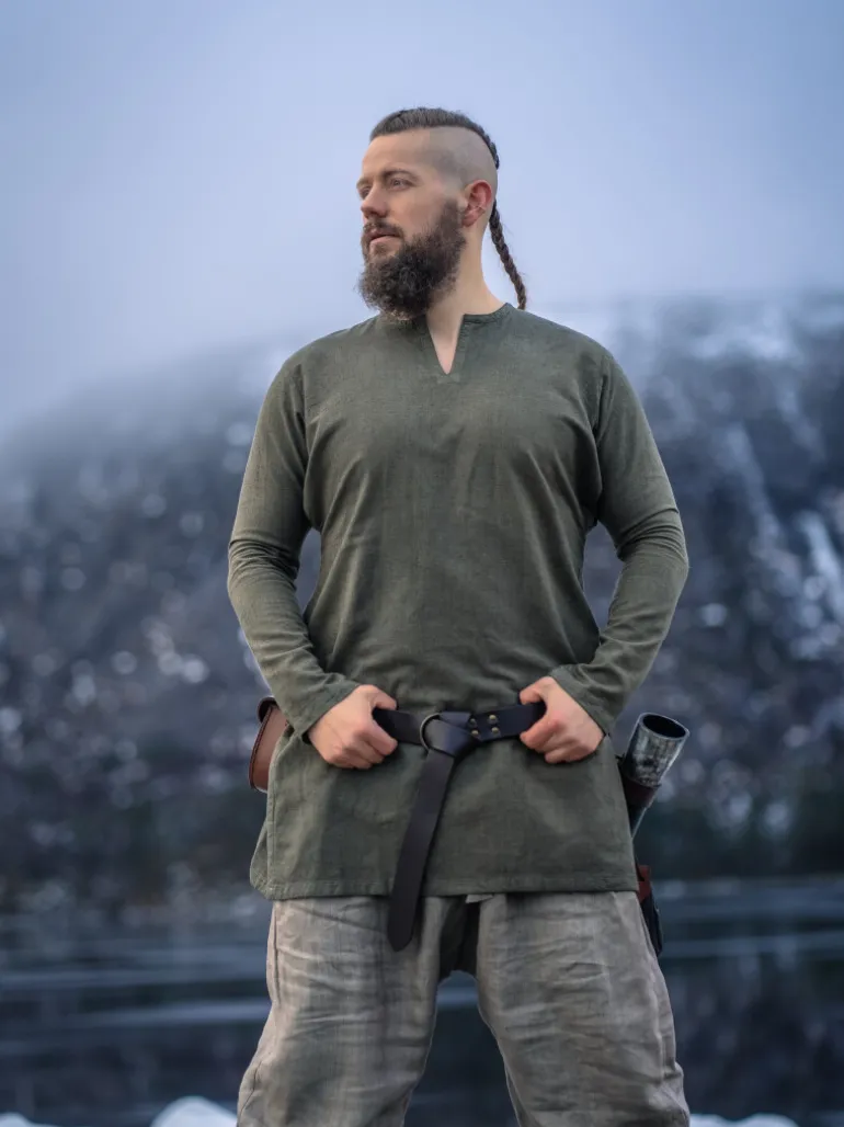 Leonardo Carbone Wikinger Leinentunika "Ragnar" | Herren Tuniken