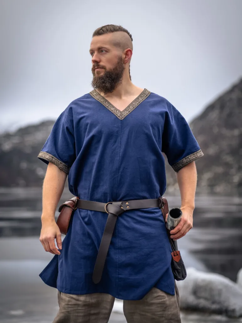 Leonardo Carbone Wikinger Tunika kurzam "Loki" | Herren Tuniken