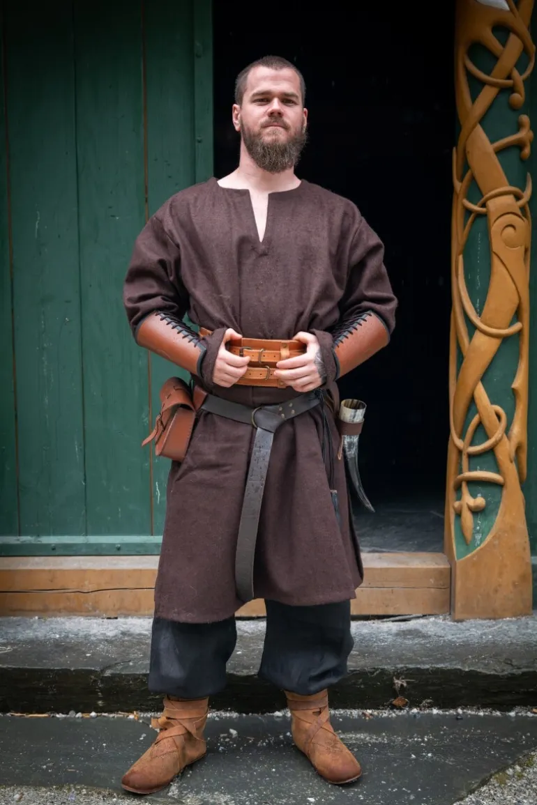 Leonardo Carbone Wikinger Wolltunika "Olvisson" | Herren Tuniken