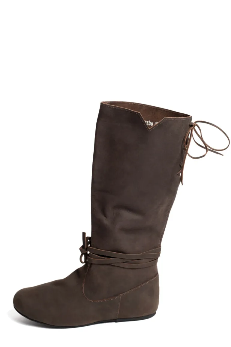 Leonardo Carbone Wikingerstiefel "Ole" aus Nubukleder | Schuhe